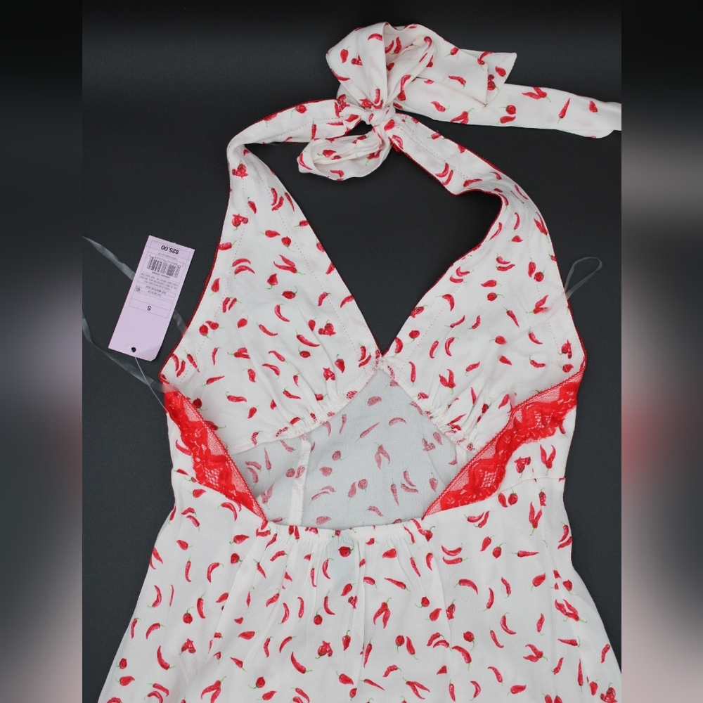 NWT Wild Fable Chili Pepper Halter Mini Dress – Size S or M - Picture 7 of 11
